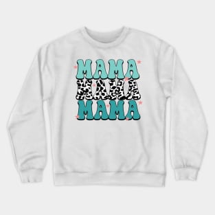 Retro Mama Crewneck Sweatshirt